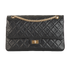 Reissue Classic Flap, &pound;2,950, Handbags, Black, Leather, Front view